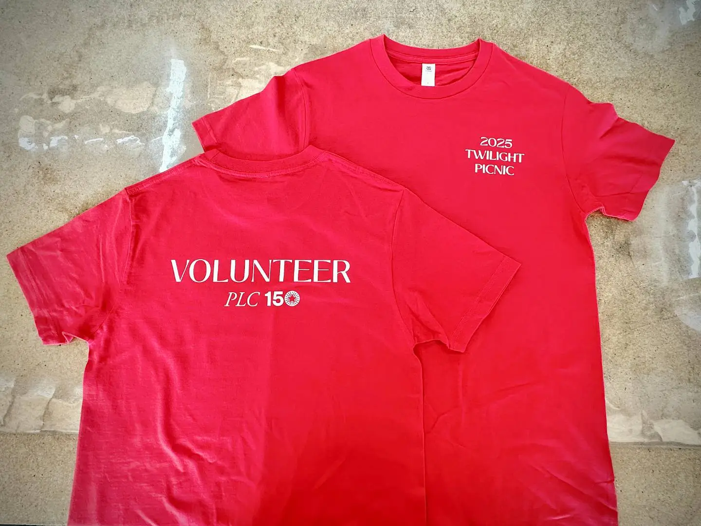 Banana Productions - DTF Printing - PLC Volunteer - Tee, T Shirt, Team Wear